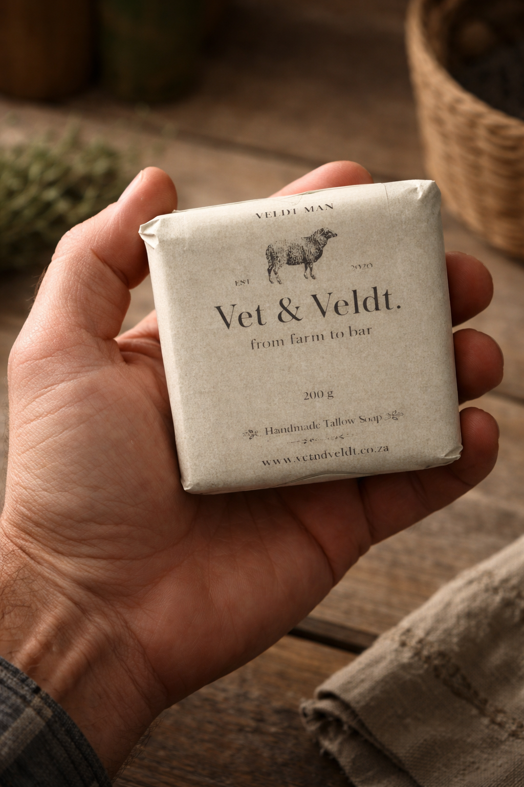 Veldt man (big, rugged & grounded)